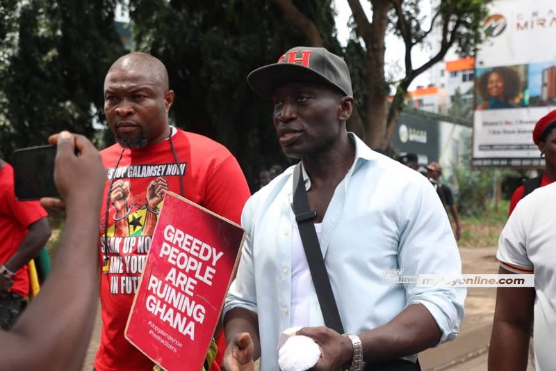 Photos: #StopGalamseyNow protest enters day two Photos: #StopGalamseyNow protest enters day two