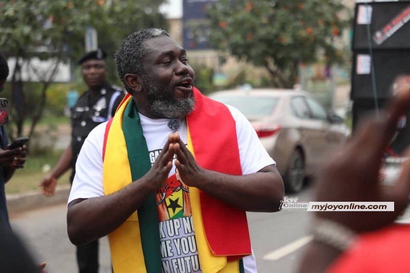 Photos: #StopGalamseyNow protest enters day two Photos: #StopGalamseyNow protest enters day two