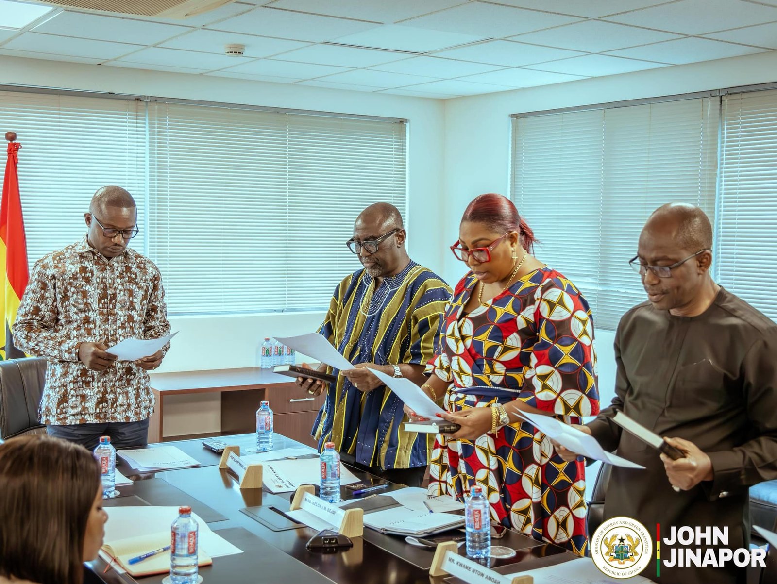 Energy Minister John Jinapor inaugurates new GNPC Foundation board