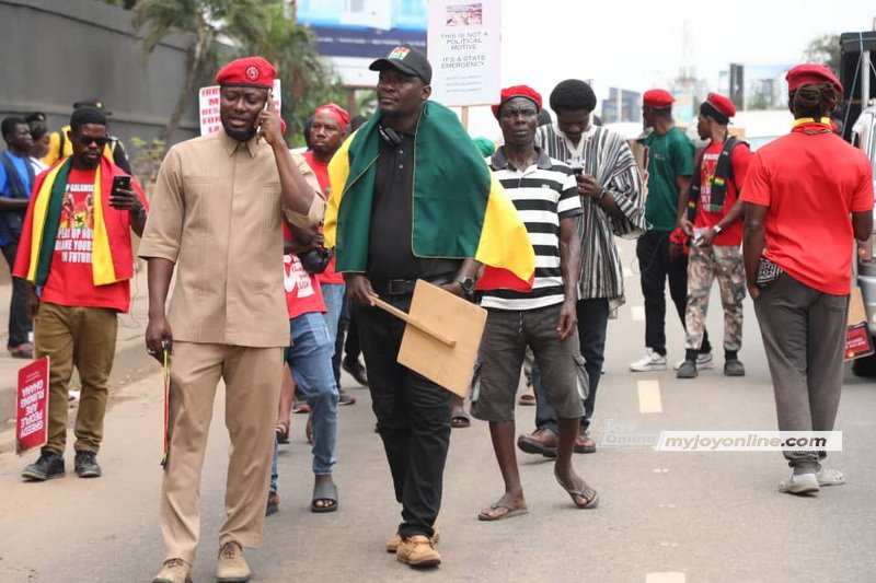 Photos: #StopGalamseyNow protest enters day two Photos: #StopGalamseyNow protest enters day two