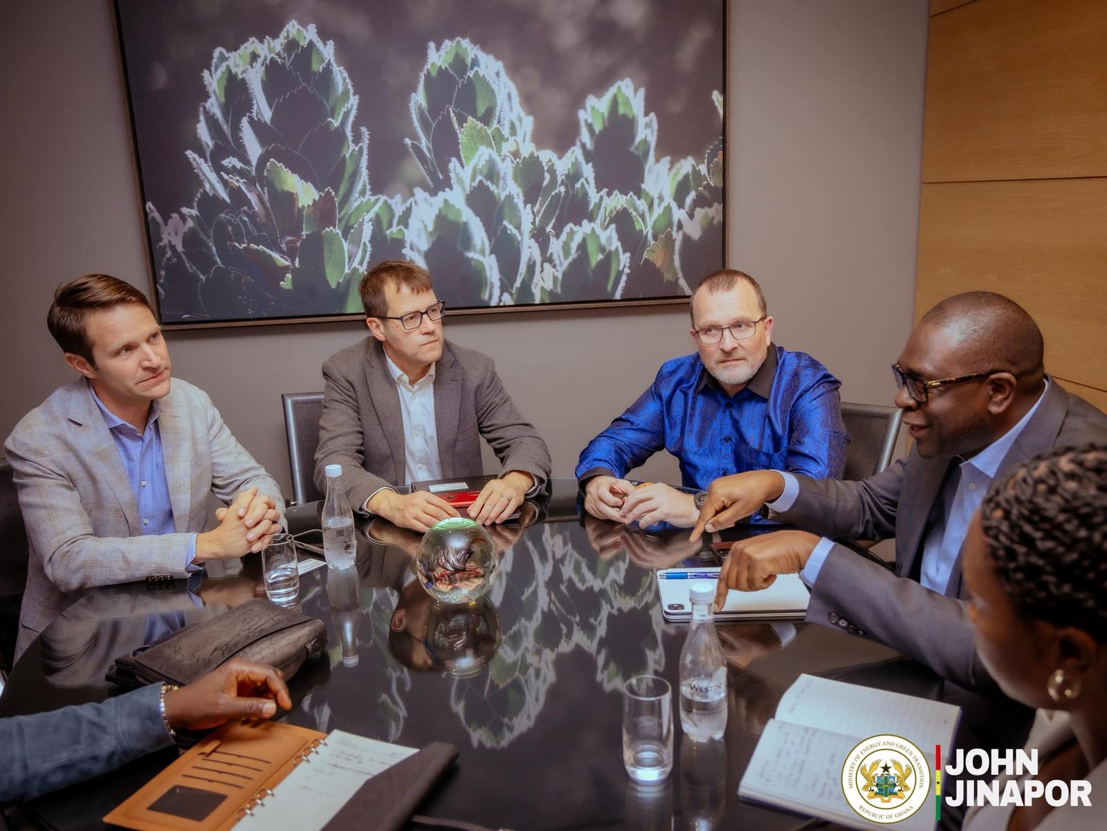 Energy Minister John Jinapor engages Chevron on boosting upstream investments