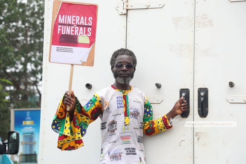Photos: #StopGalamseyNow protest enters day two Photos: #StopGalamseyNow protest enters day two