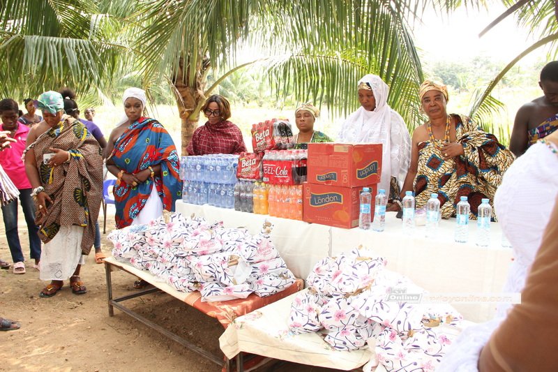 Kyekyewere Mawerehemaa celebrates birthday at orphanage