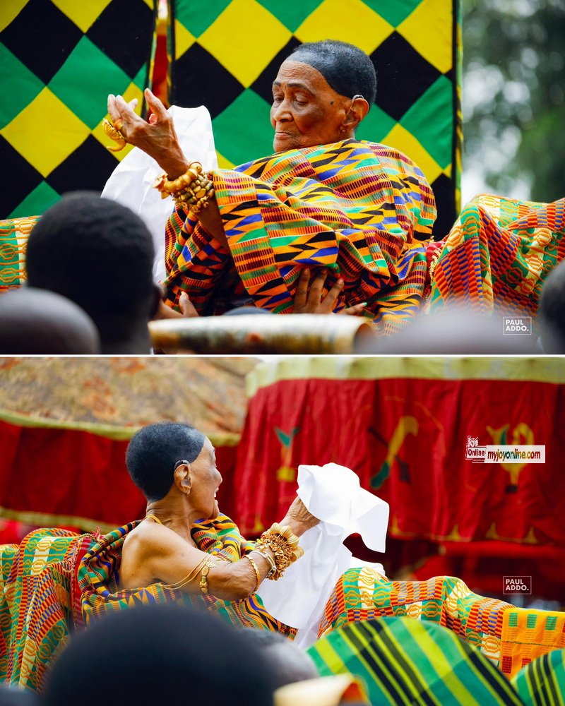 A kingdom's epitaph: Asantehemaa's last smile before the silence