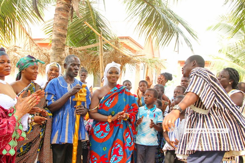Kyekyewere Mawerehemaa celebrates birthday at orphanage