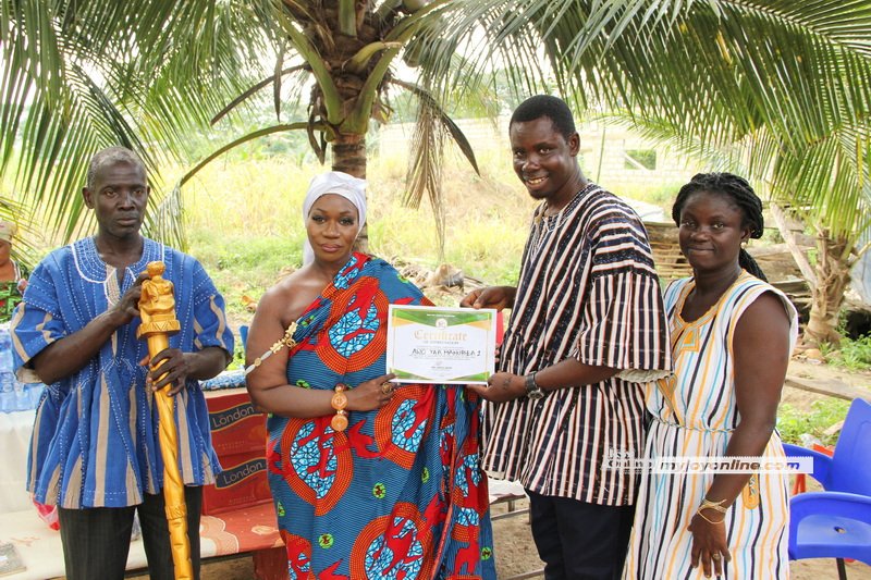 Kyekyewere Mawerehemaa celebrates birthday at orphanage