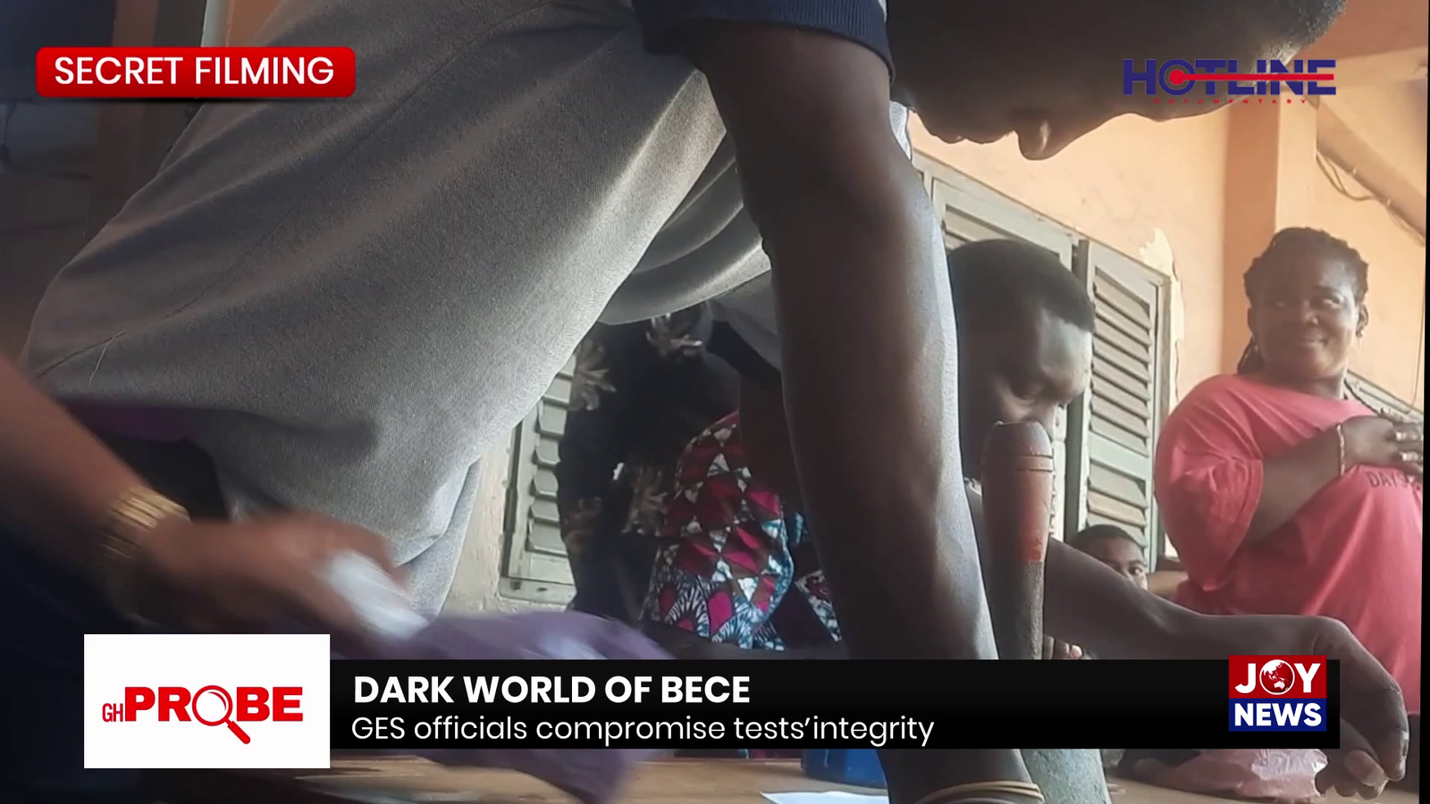 Full video: JoyNews' 'Dark World of BECE' documentary reveals how GES officials colluded with candidates to cheat in exams
