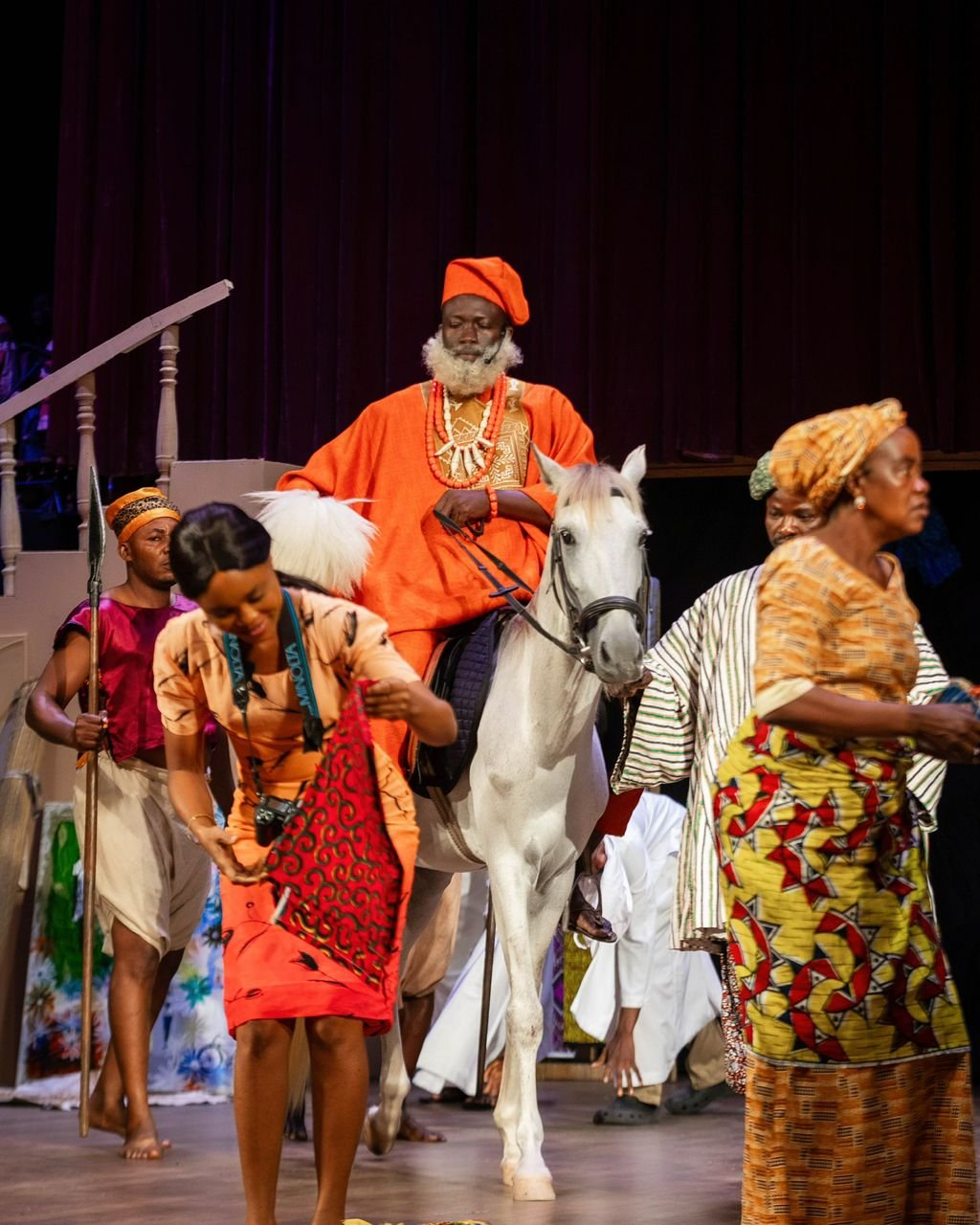 George Quaye wows theatre lovers with spectacular ‘Death & the King’s Horseman’ stage play