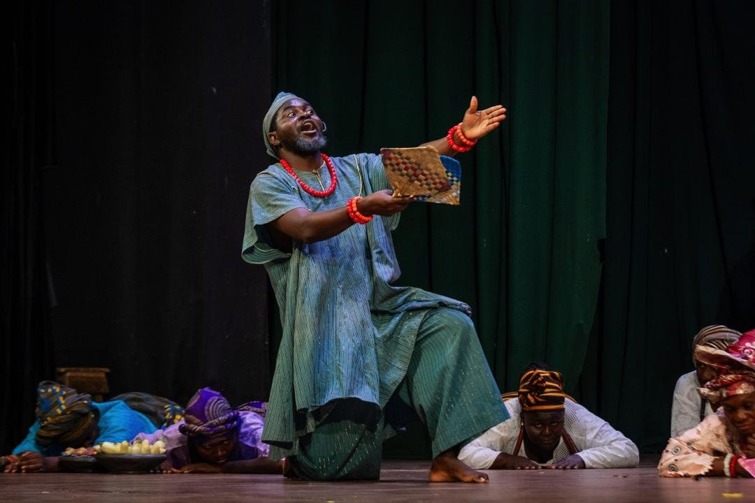 George Quaye wows theatre lovers with spectacular ‘Death & the King’s Horseman’ stage play