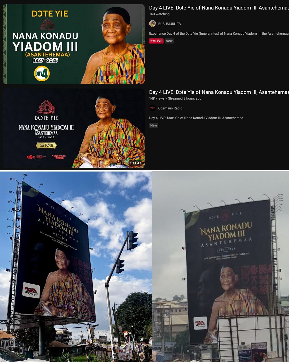 A kingdom's epitaph: Asantehemaa's last smile before the silence