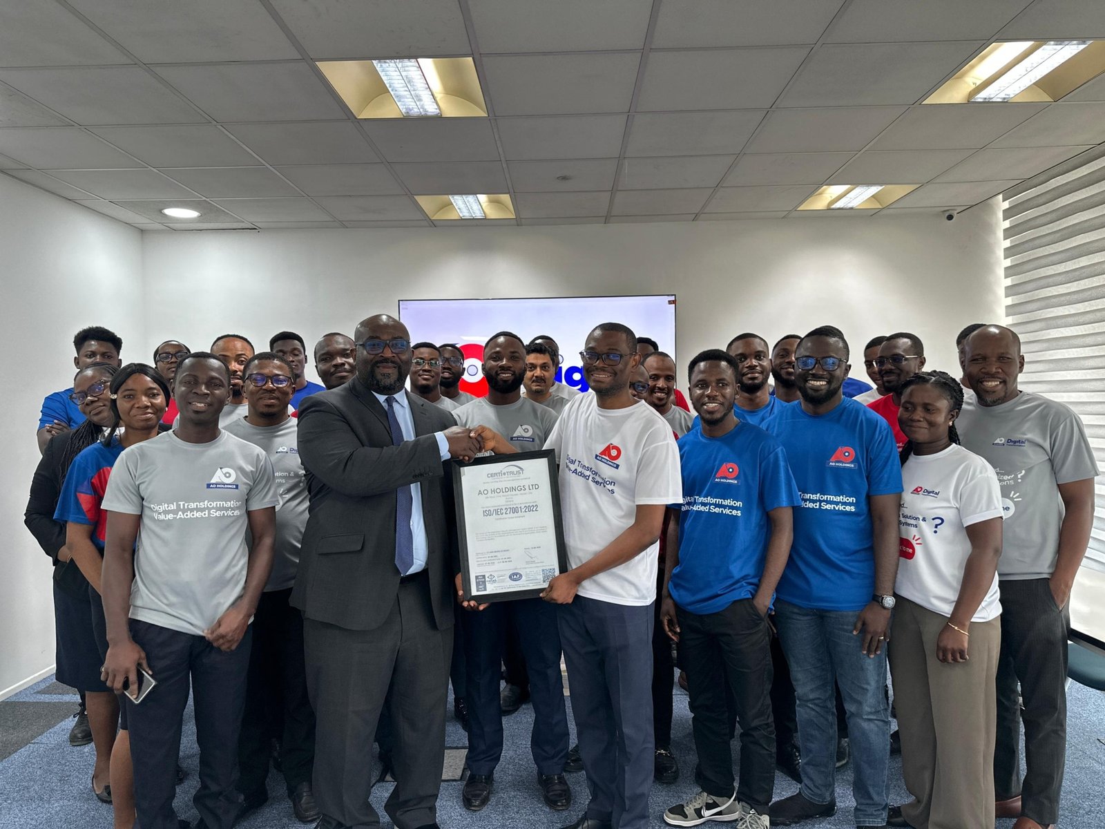 AO Holdings secures ISO/IEC 27001 Certification