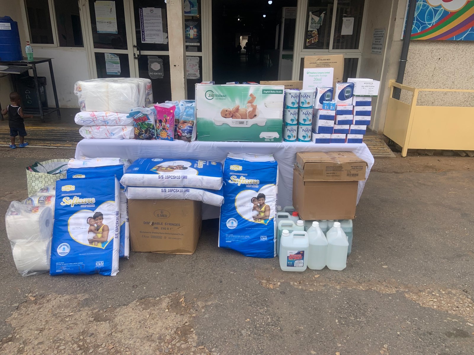 Millennium Teens mark 25th anniversary with donation to child cancer, neonatal patients at Korle Bu Millennium Teens mark 25th anniversary with donation to child cancer, neonatal patients at Korle Bu