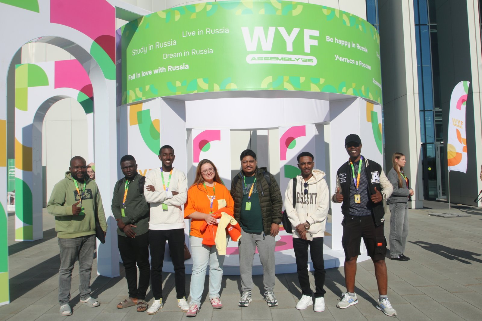 International Youth Leaders converge on Russia for World Youth Festival Assembly International Youth Leaders converge on Russia for World Youth Festival Assembly