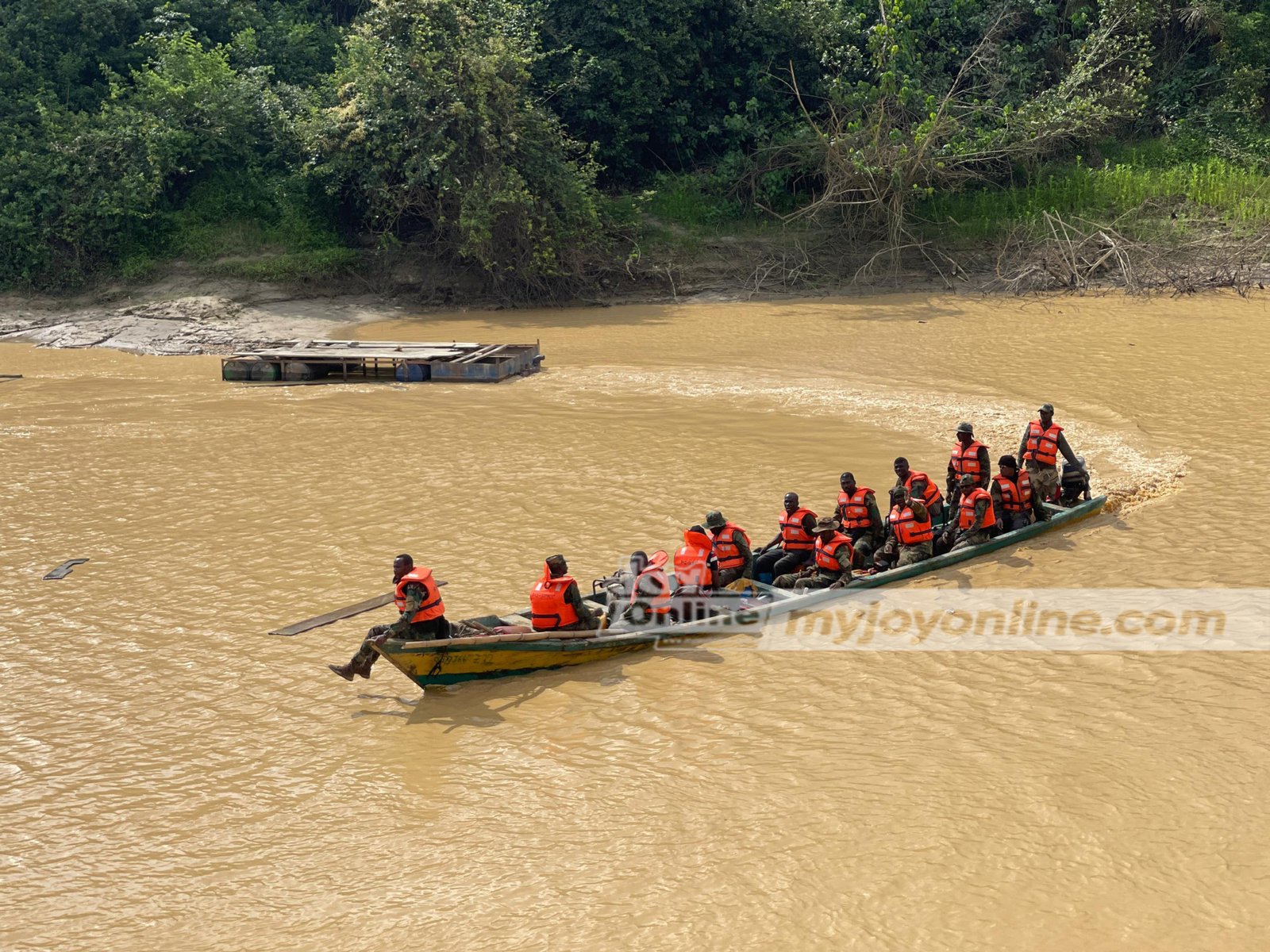 Security forces destroy illegal mining equipment in fresh Ankobra River crackdown Security forces destroy illegal mining equipment in fresh Ankobra River crackdown