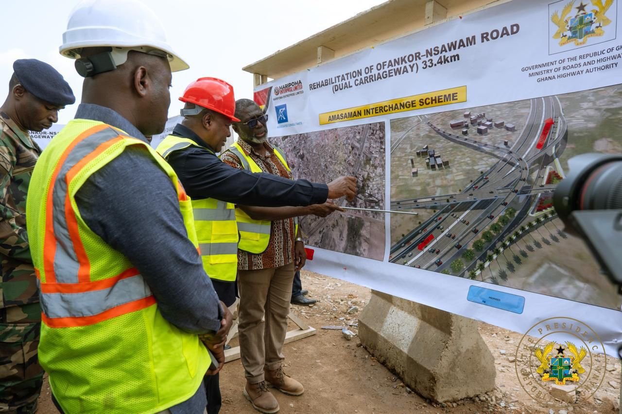 Gov't settles contractor as Ofankor-Nsawam road races to June 2026 deadline