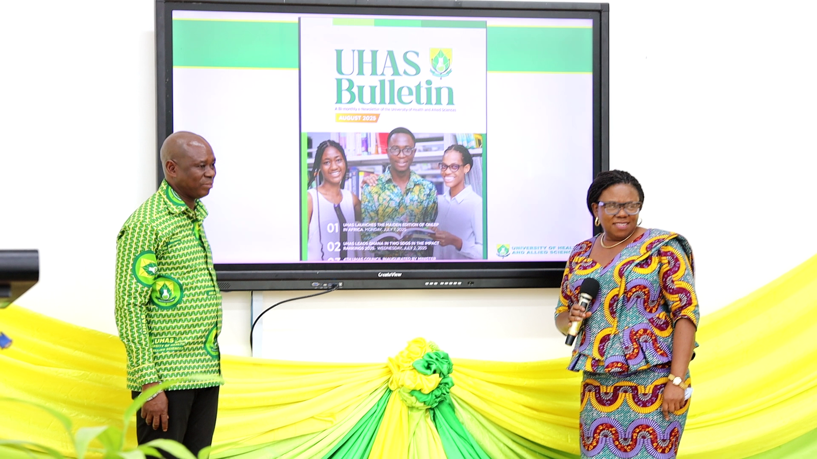 UHAS commissions 3 labs, dental clinic to enhance training of students