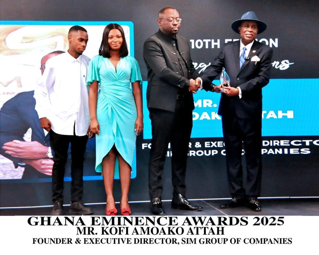 SIM Group CEO Kofi Amoako-Attah inducted into Corporate Ghana Hall of Fame