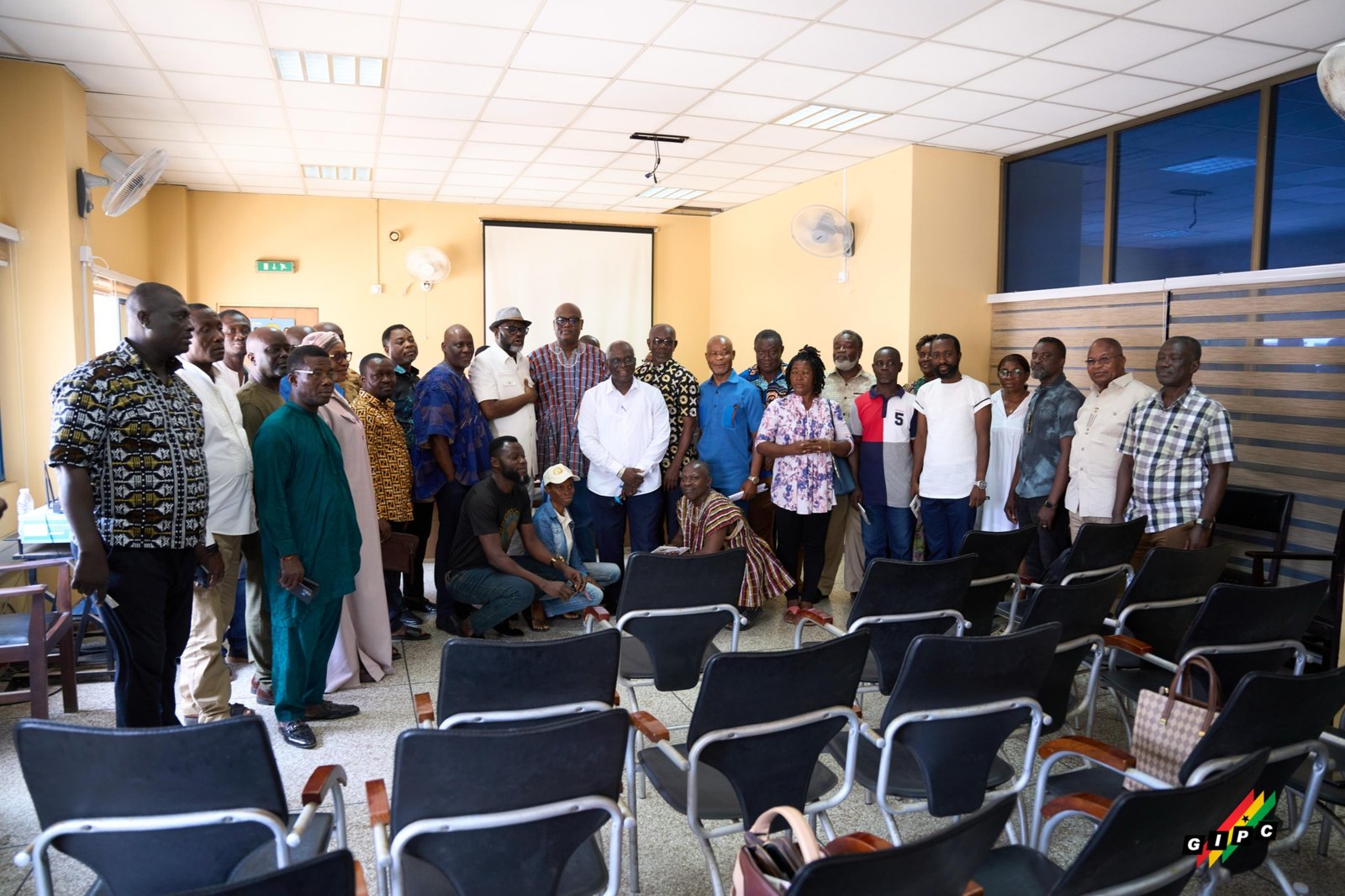 GIPC boss meets GUTA to reiterate President Mahama's commitment to its members welfare