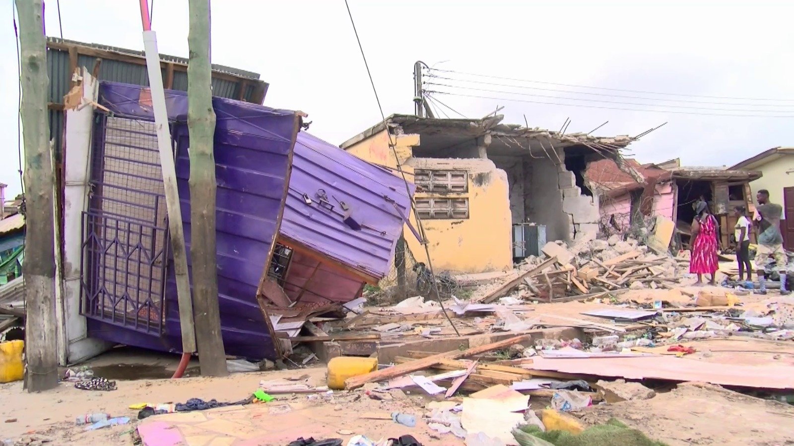 Traders left stranded after private developer demolishes properties to reclaim land