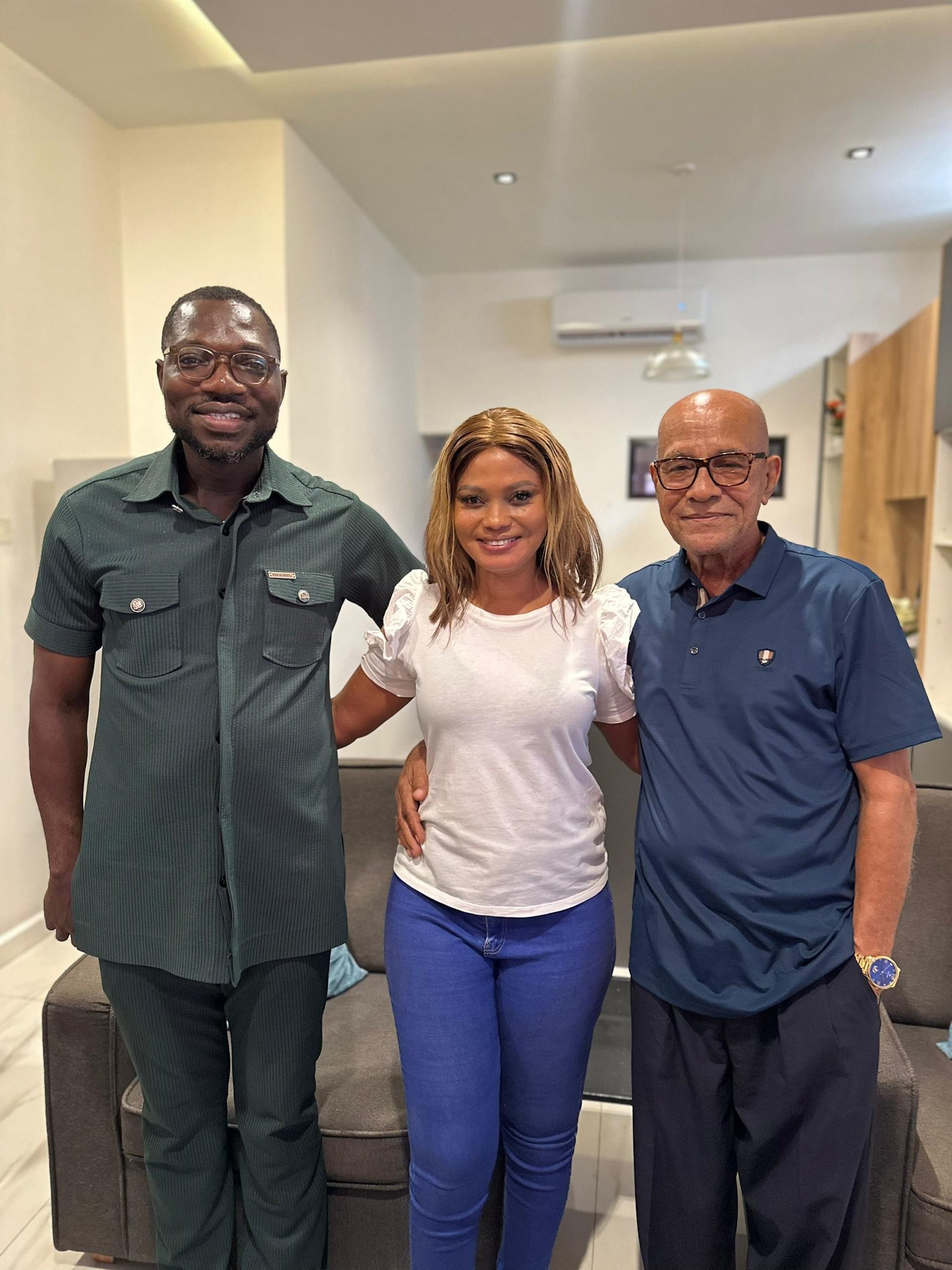 Joy FM personalities present cake to Tommy Annan-Forson as the brand celebrates 30 years of impact Joy FM personalities present cake to Tommy Annan-Forson as the brand celebrates 30 years of impact