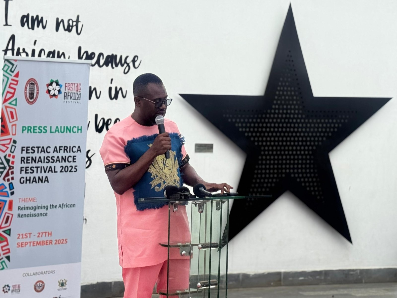 Ghana launches FESTAC 2025, pan-African celebration set for September 21 to 27 Ghana launches FESTAC 2025, pan-African celebration set for September 21 to 27