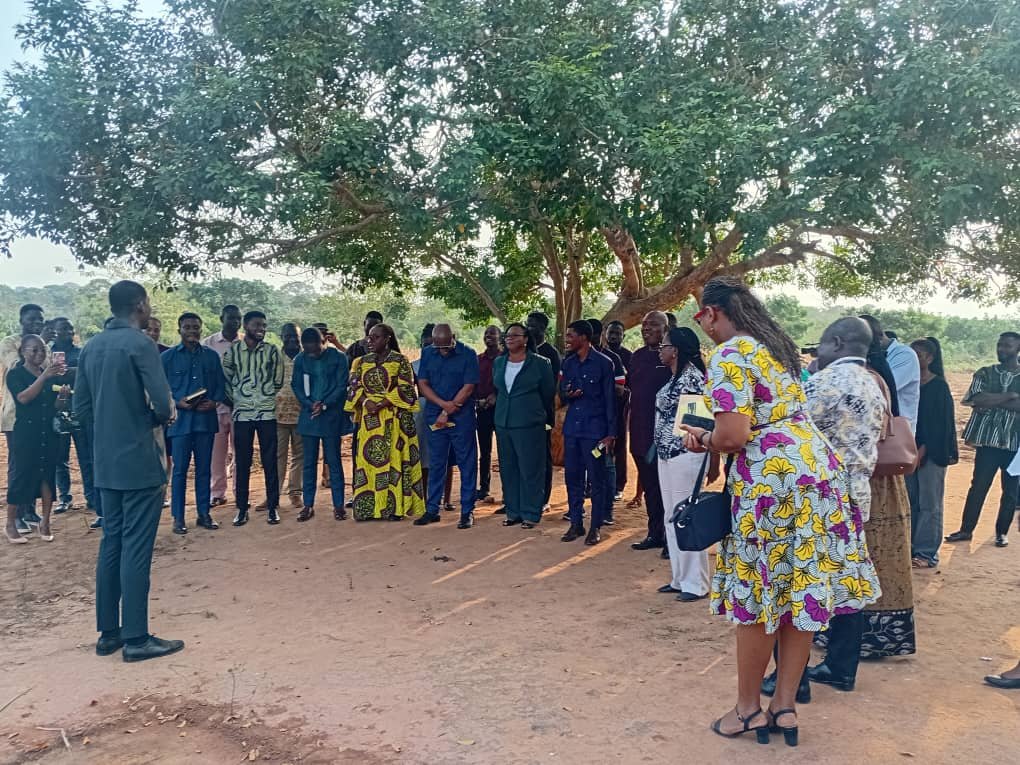 University of Ghana hands over land to students’ leaders for hostel project