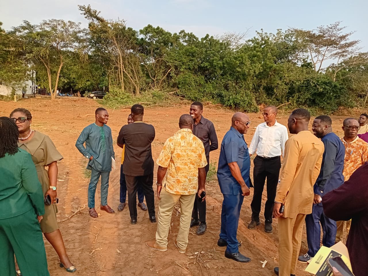 University of Ghana hands over land to students’ leaders for hostel project