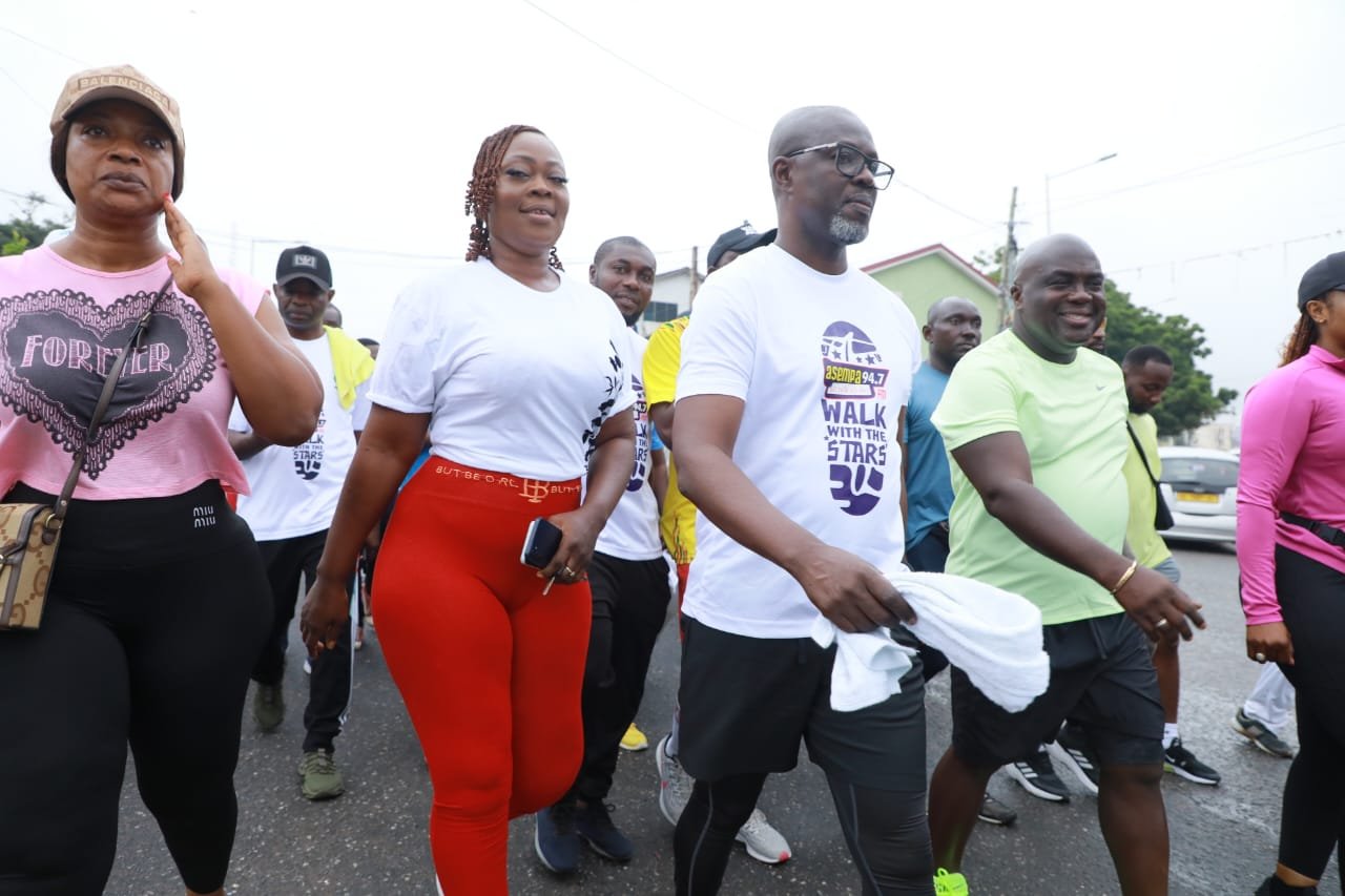 Asempa FM Walk With The Stars 2025 draws massive turnout as Chief of Staff headlines event