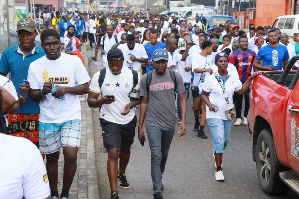 Asempa FM Walk With The Stars 2025 draws massive turnout as Chief of Staff headlines event