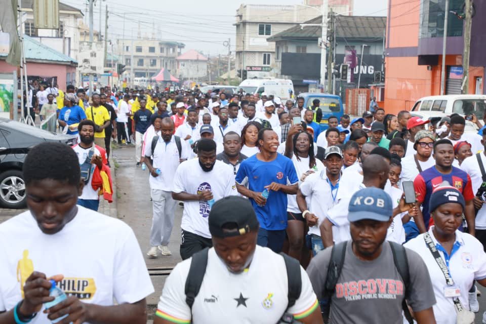 Asempa FM Walk With The Stars 2025 draws massive turnout as Chief of Staff headlines event