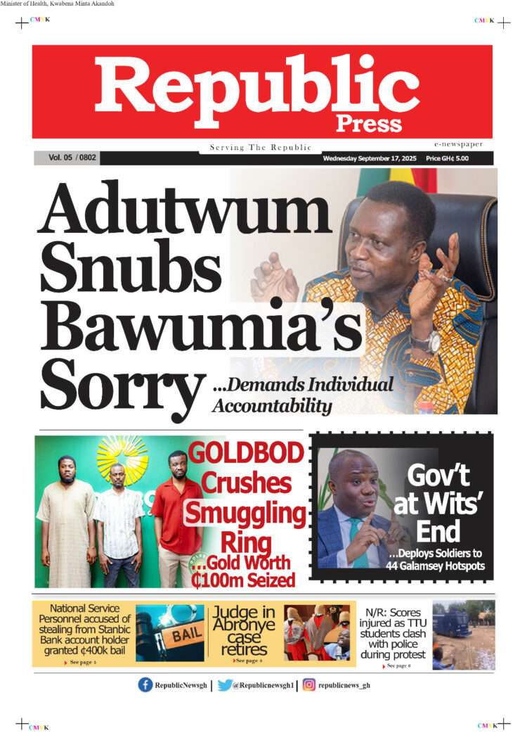 Today's front pages: Wednesday, September 17, 2025