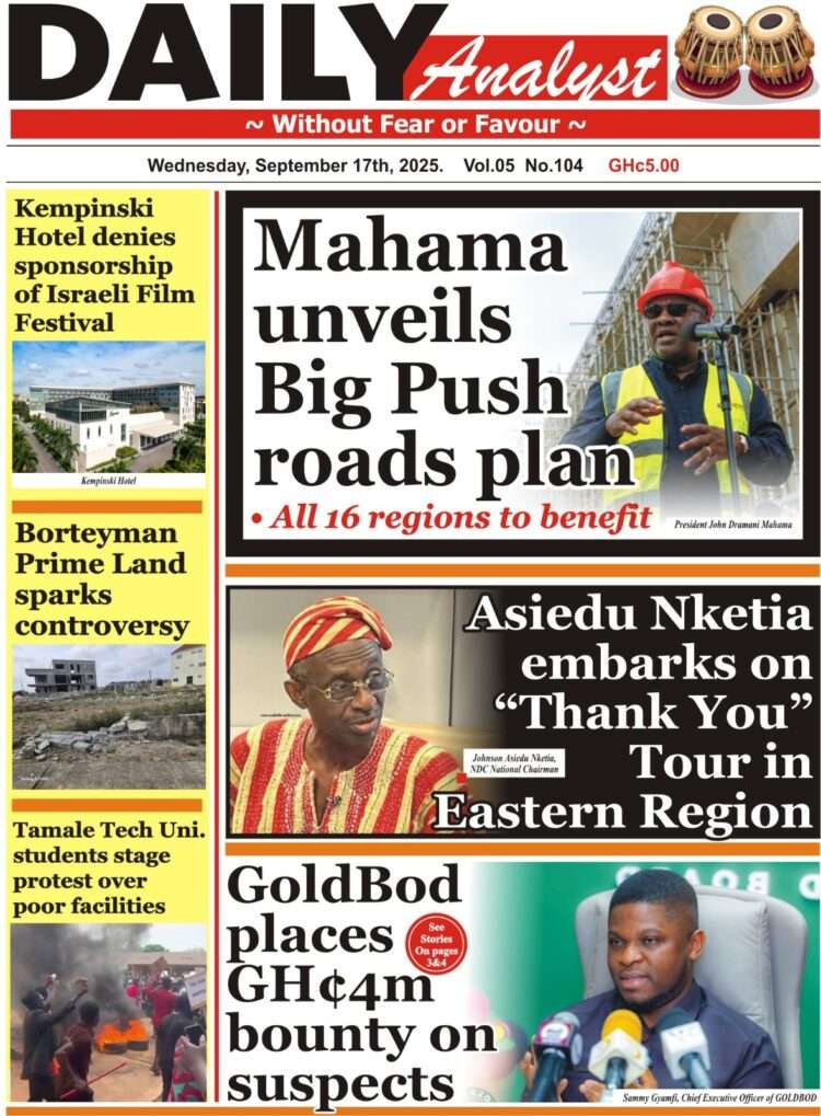 Today's front pages: Wednesday, September 17, 2025