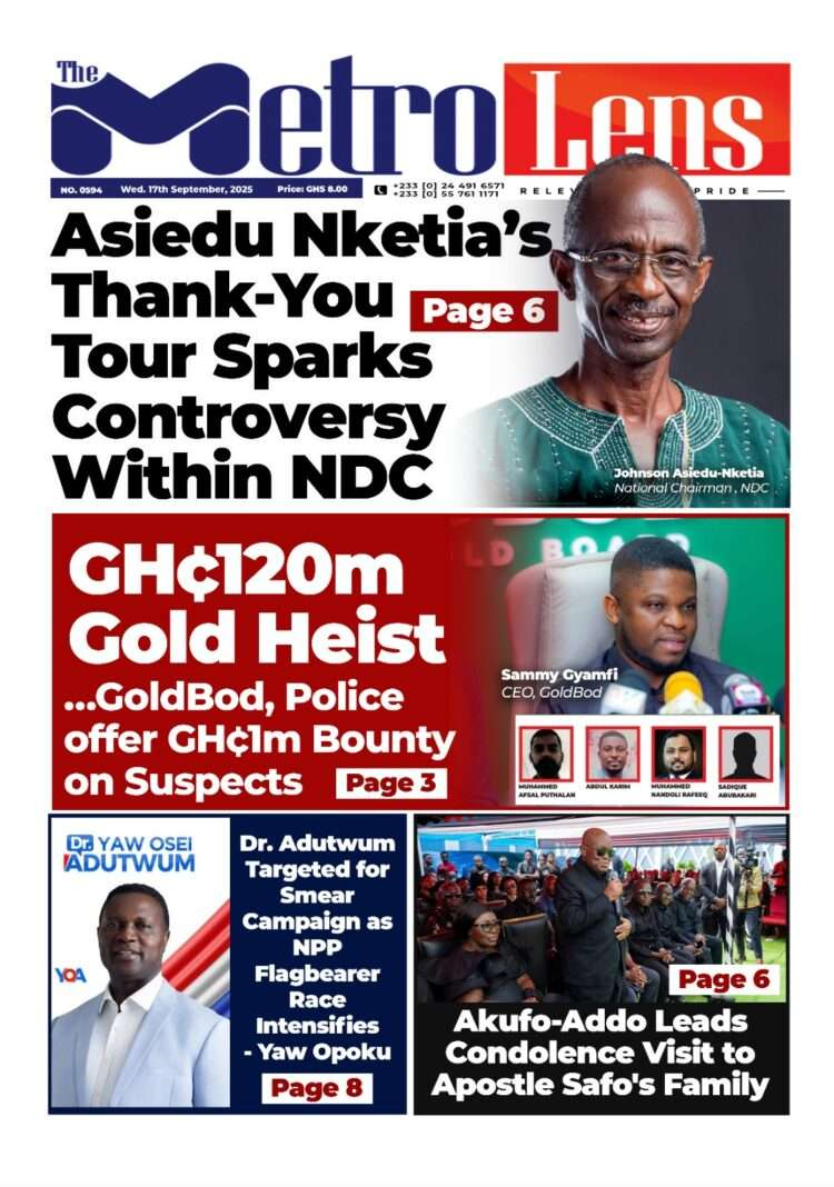 Today's front pages: Wednesday, September 17, 2025