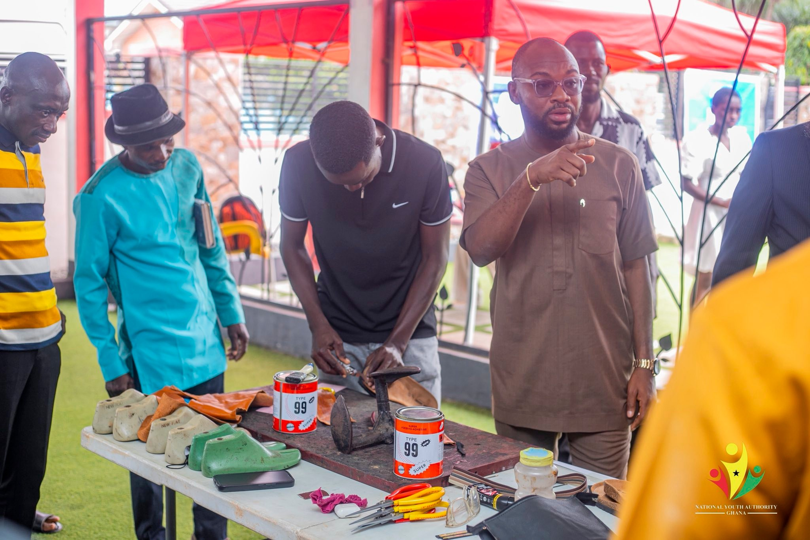 Burn survivors join National Apprenticeship Program with NYA CEO Osman Ayariga’s support