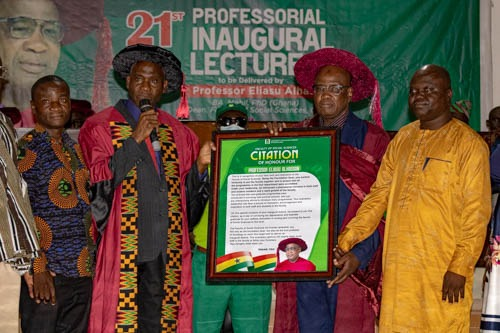 Politics, Power and Education: Prof. Eliasu Alhassan captivates UDS with 21st inaugural lecture Politics, Power and Education: Prof. Eliasu Alhassan captivates UDS with 21st inaugural lecture