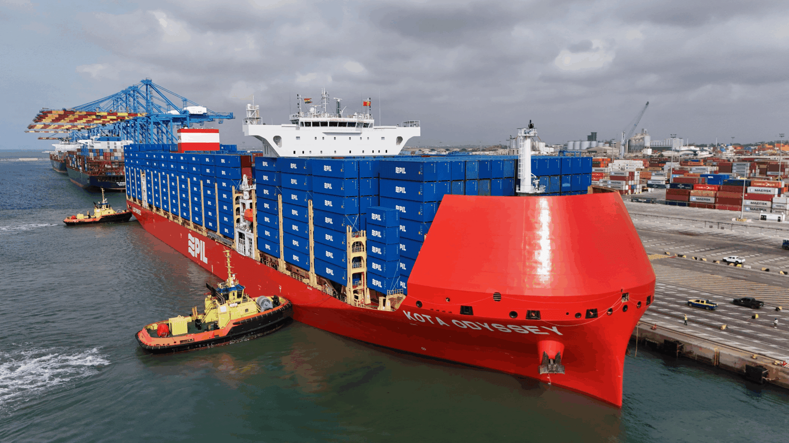 PIL marks historic naming ceremony of first LNG dual-fuel container cessel in Ghana