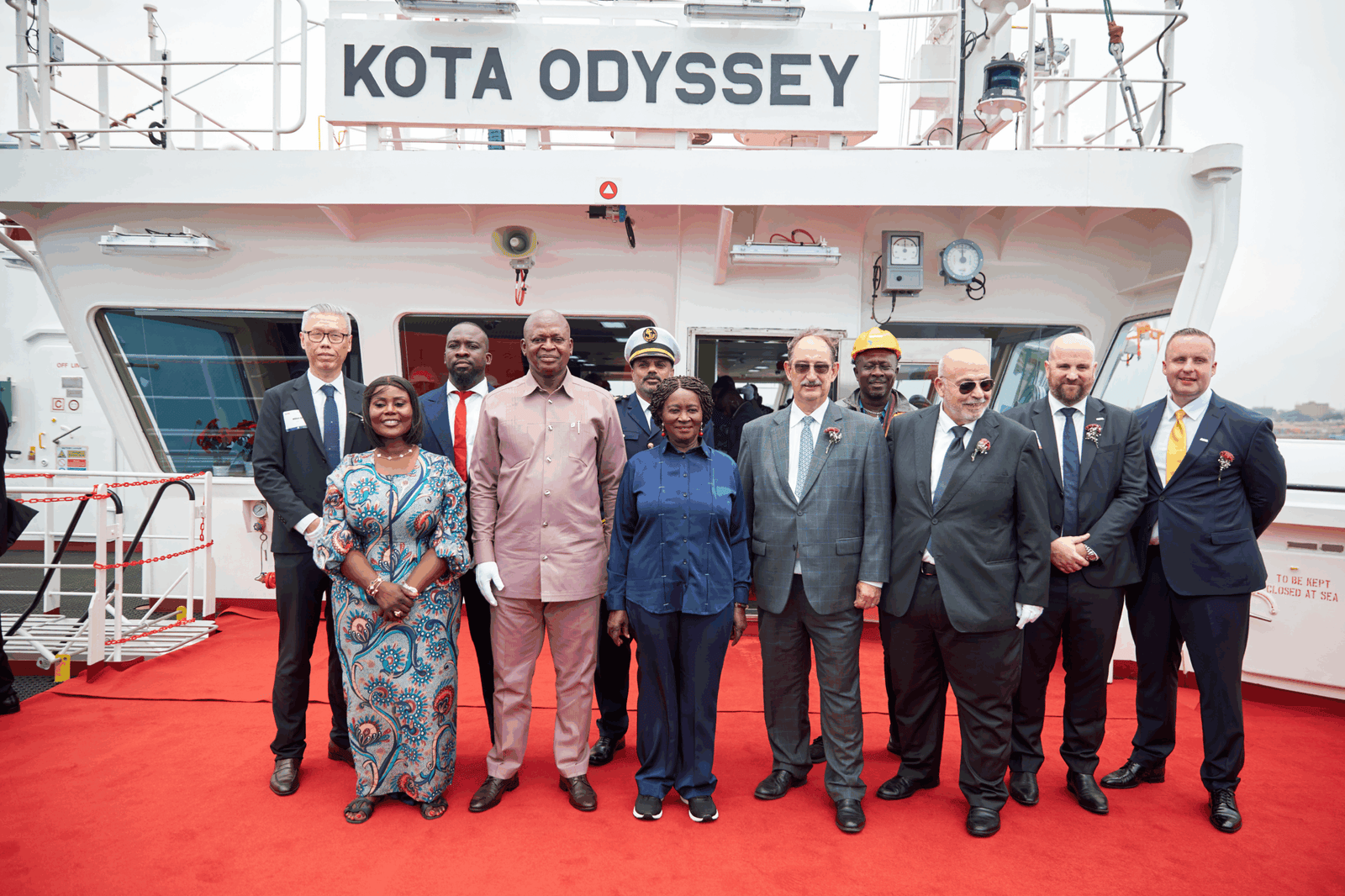 PIL marks historic naming ceremony of first LNG dual-fuel container cessel in Ghana