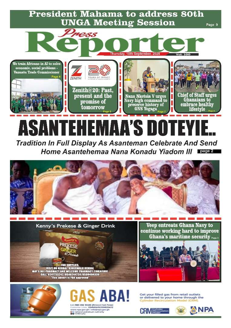 Today's Front pages: Thursday, September 18, 2025