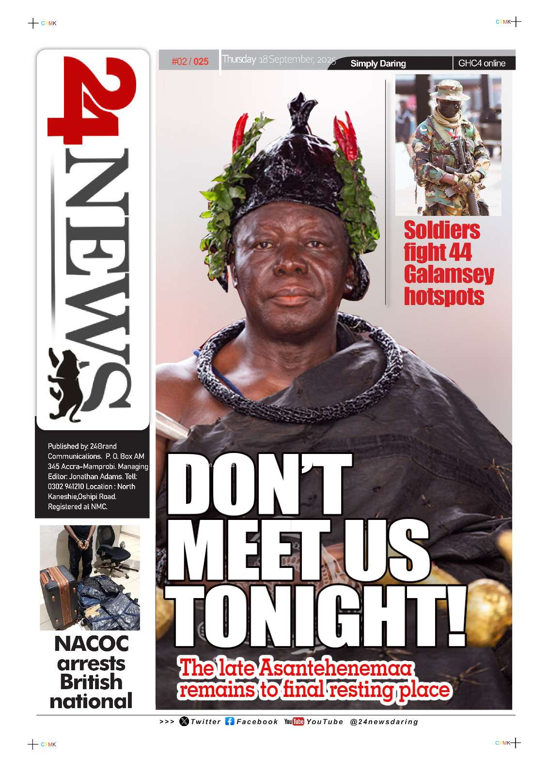 Today's Front pages: Thursday, September 18, 2025