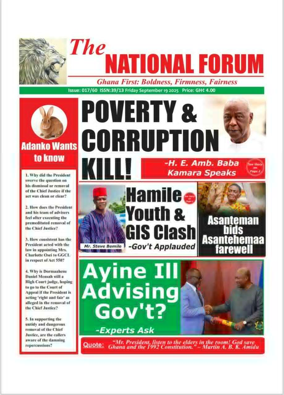 Today's Front pages: Friday, September 19, 2025