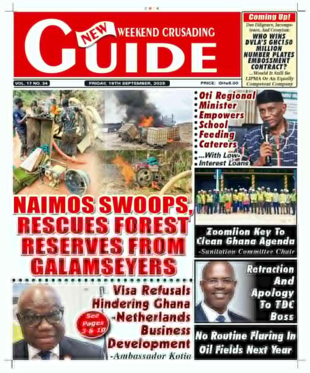 Today's Front pages: Friday, September 19, 2025