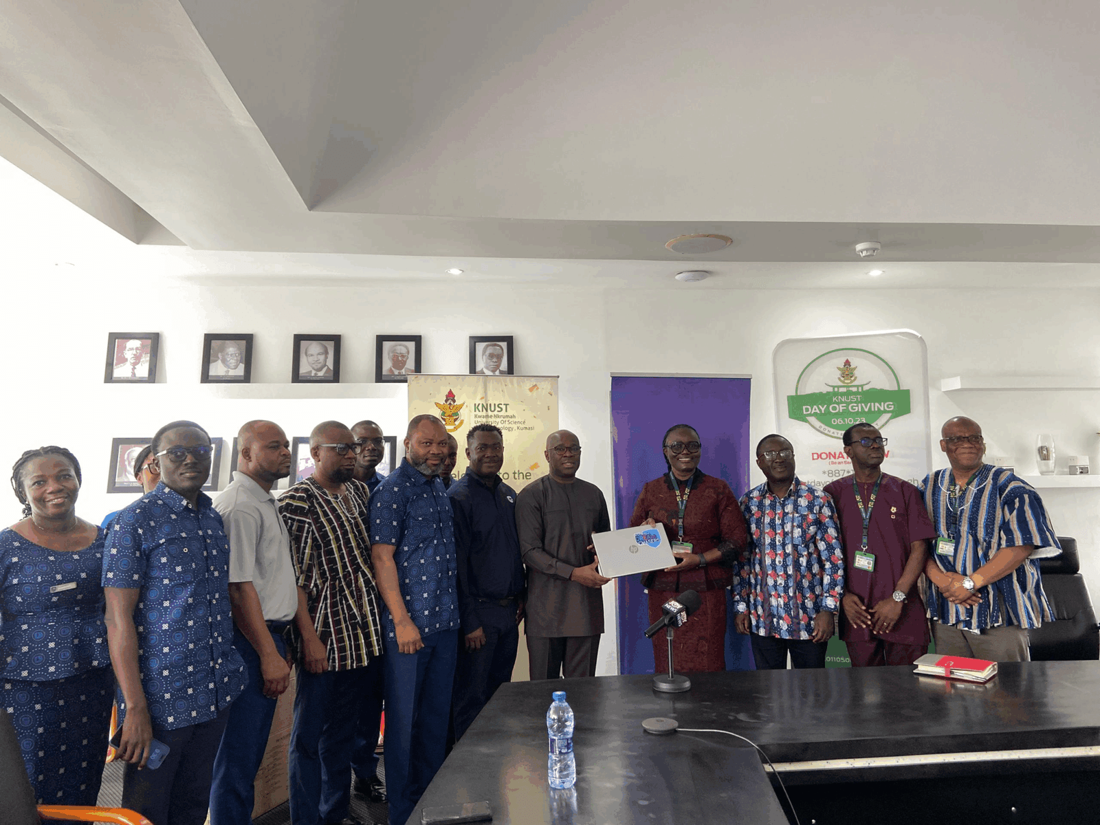 Stanbic Bank supports KNUST SONSOL initiative with 50 laptops for female STEM students