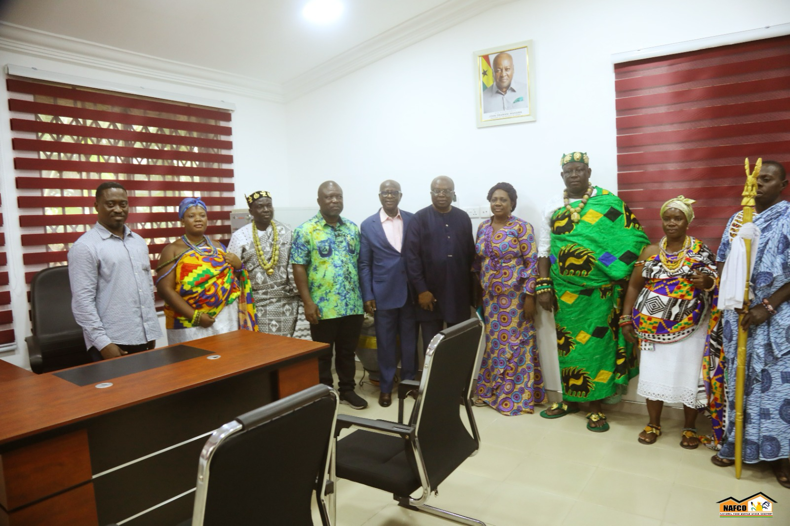 Volta Regional Minister commissions new Buffer Stock office in Ho