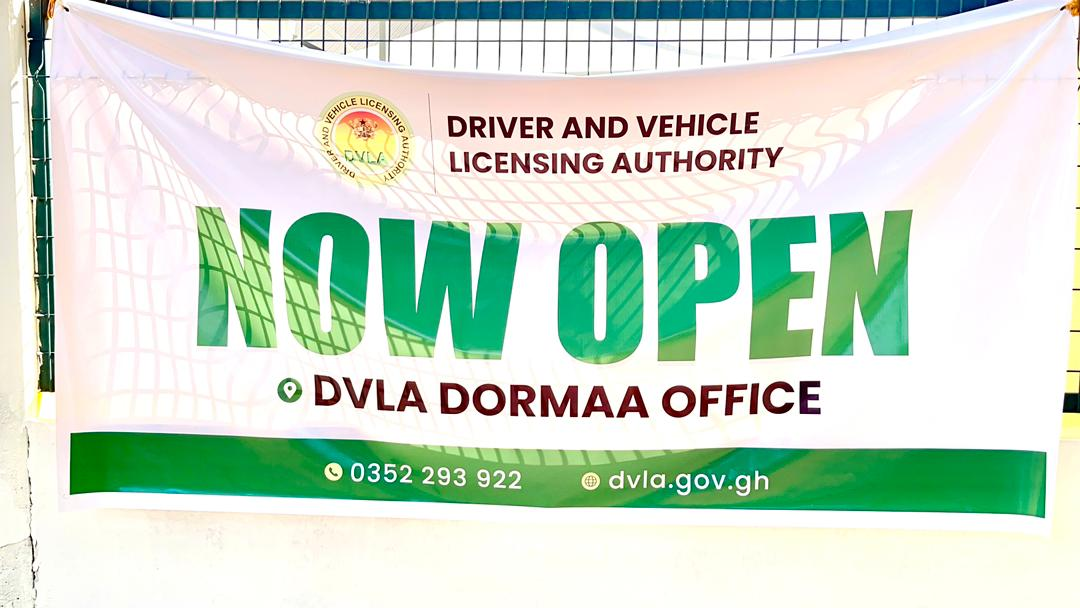 DVLA opens new office in Dormaa Ahenkro to enhance service delivery