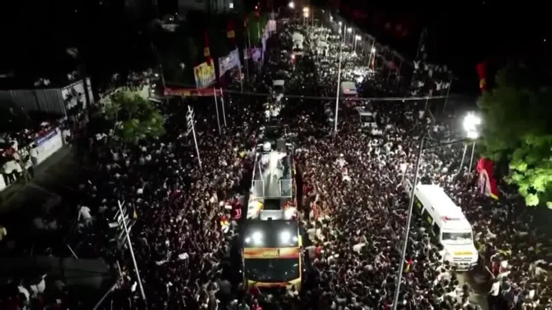 At least 39 dead in crush at political rally in India
