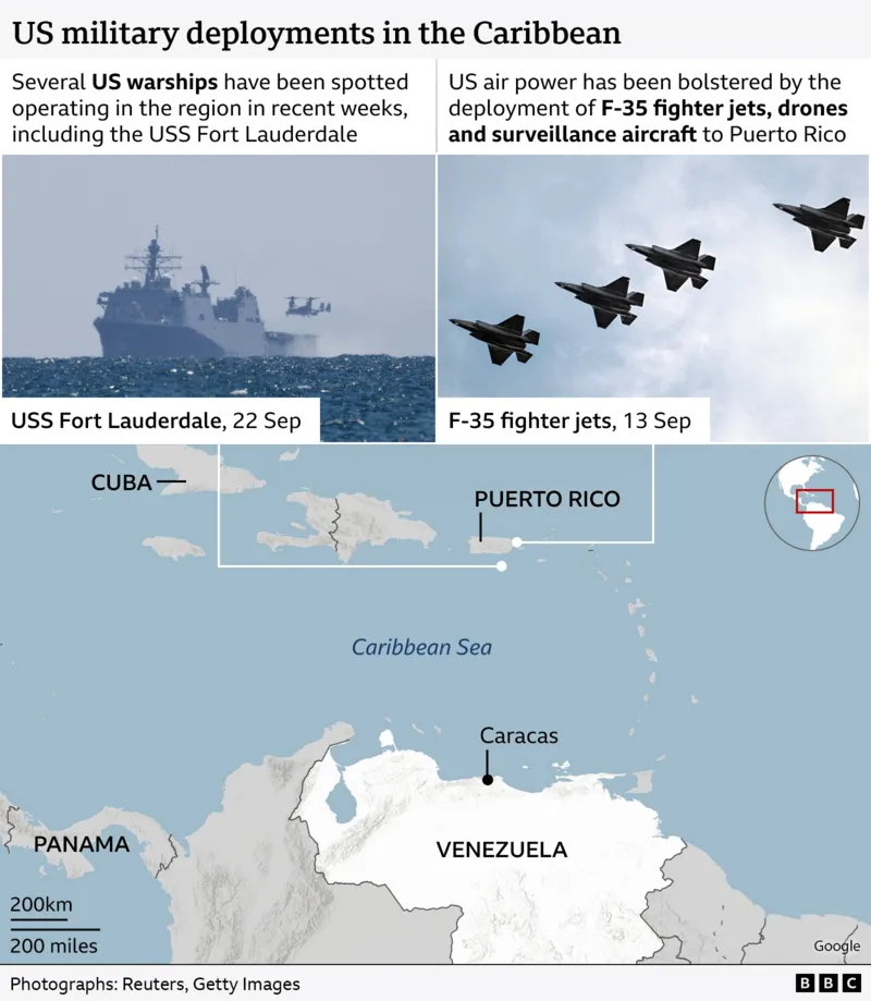 The US navy killed 17 in deadly strikes. Now Venezuela is giving civilians guns