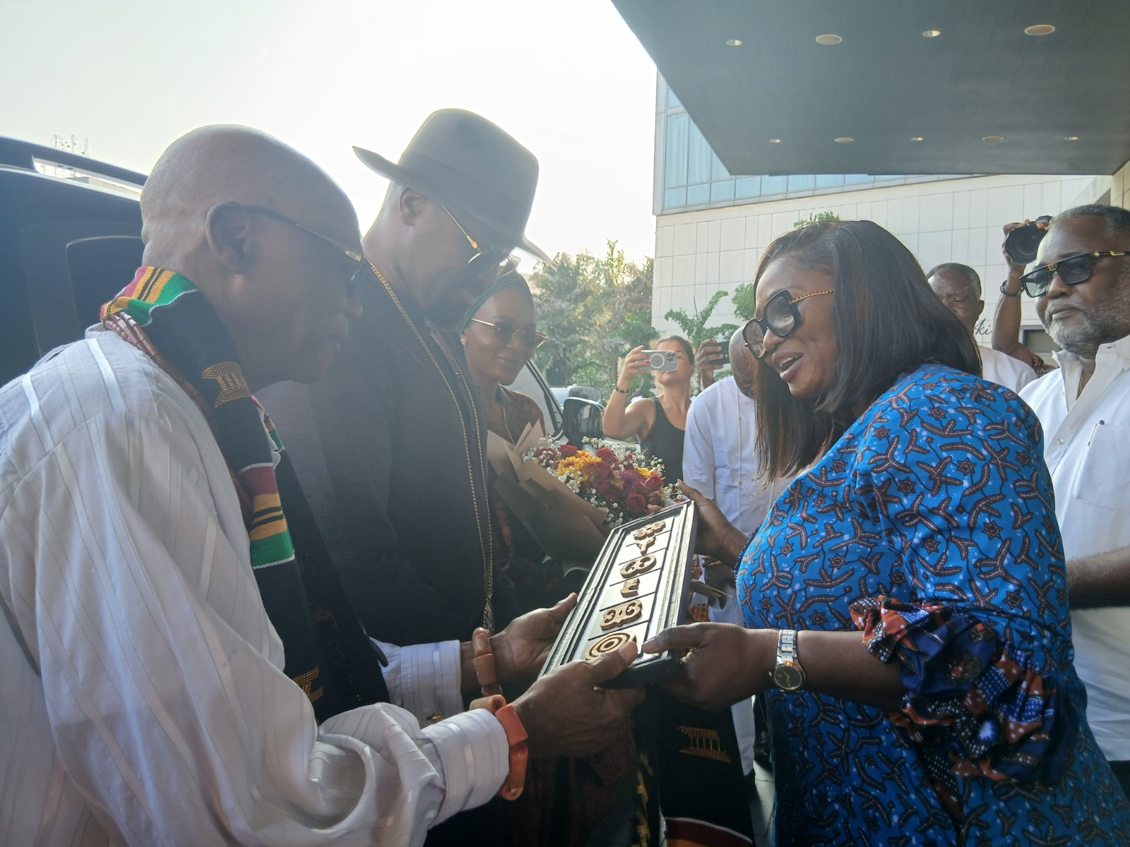 GTA boss welcomes Olu of Warri Kingdom ahead of Fetu Afahye Festival