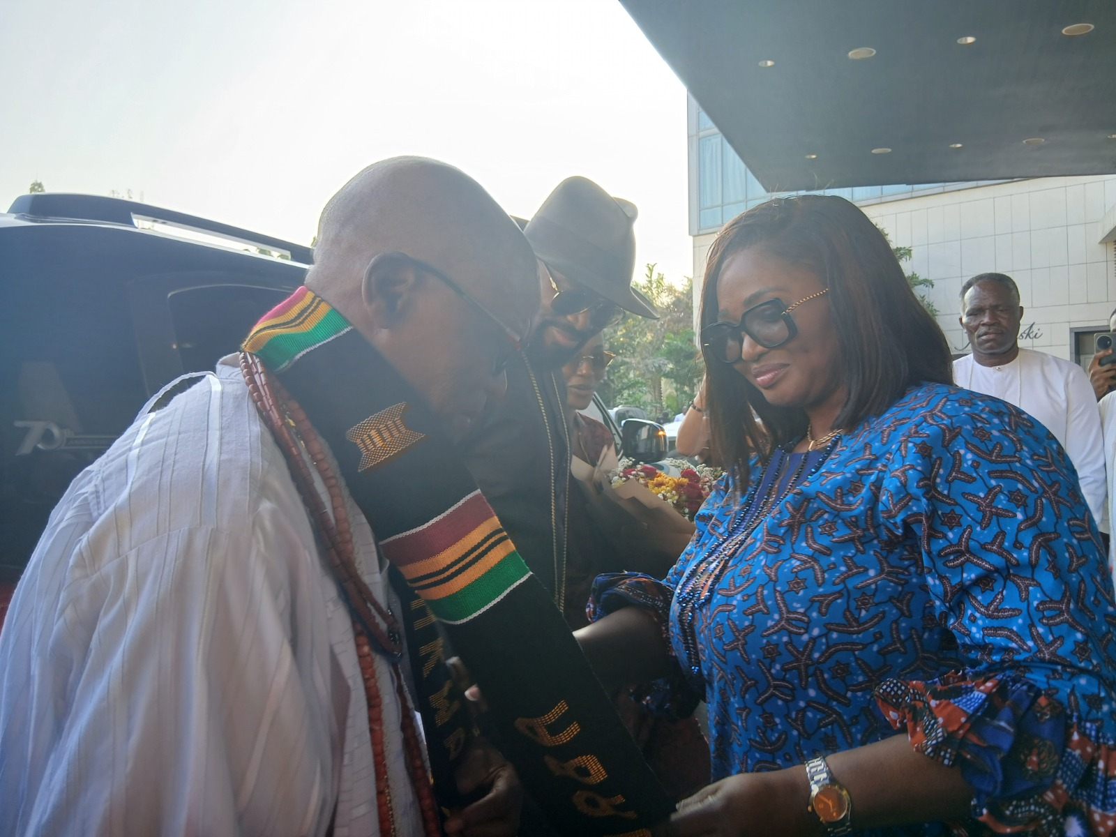 GTA boss welcomes Olu of Warri Kingdom ahead of Fetu Afahye Festival