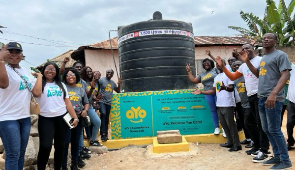aYo provides GH¢150k mechanised borehole for Agona Nkum community