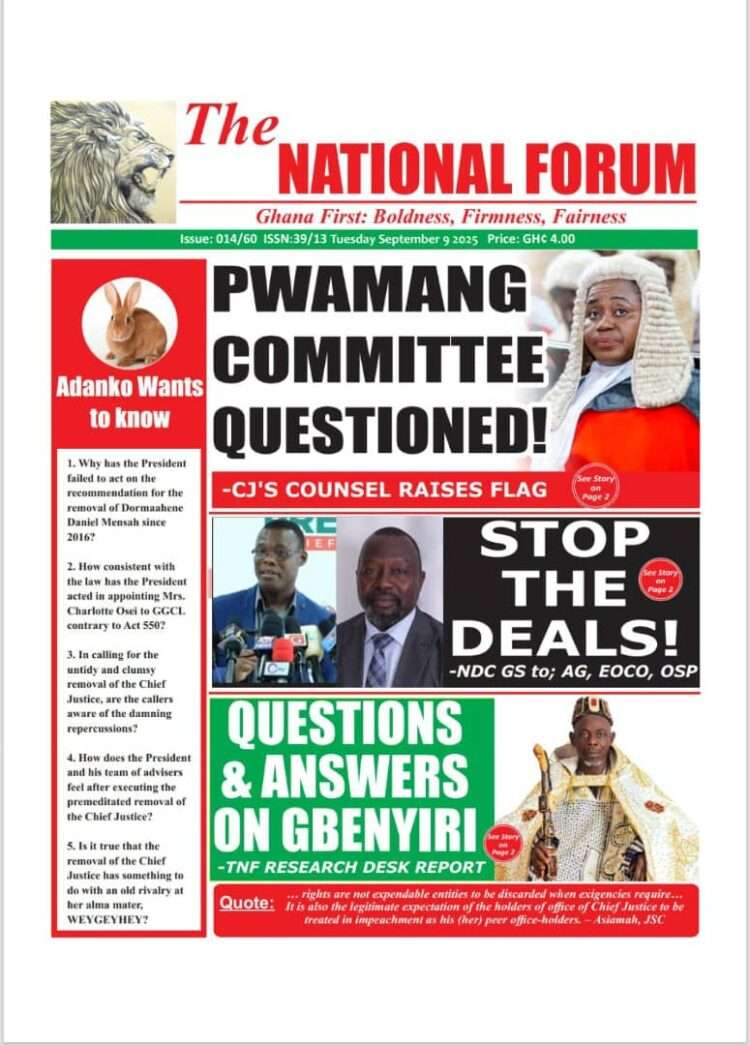 Today's Front pages: Tuesday, September 9, 2025